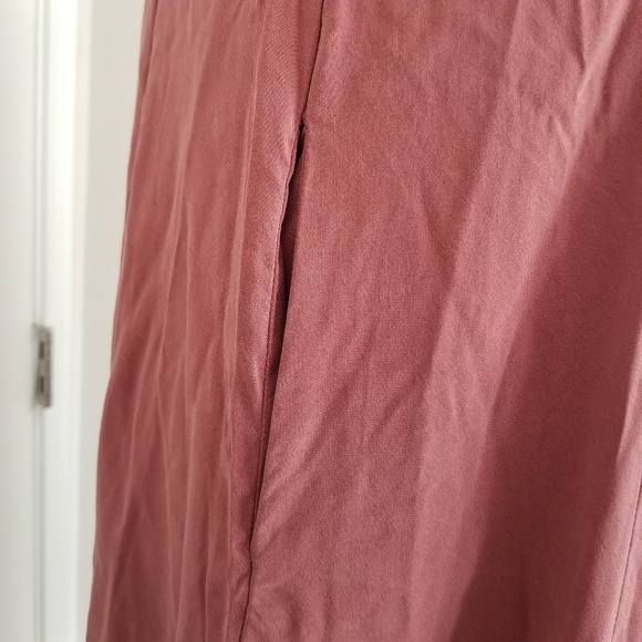 Tahari Boho Button Down Midi Dress w/ Pockets NWT - Picture 6 of 8